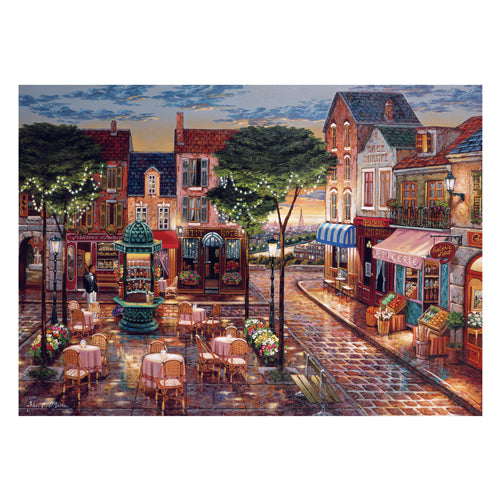 Ravensburger puzzel geschilderd parijs