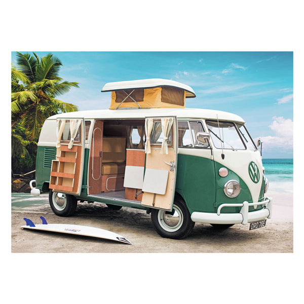 Ravensburger legpuzzel volkswagen t1 camper van, 1000st.