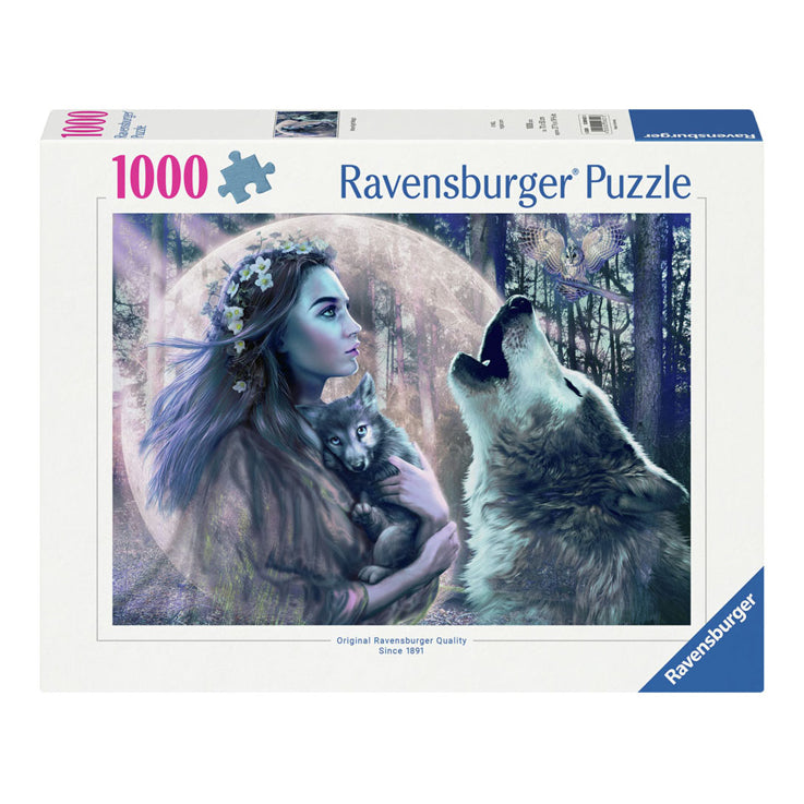 Ravensburger legpuzzel magie van het maanlicht, 1000st.