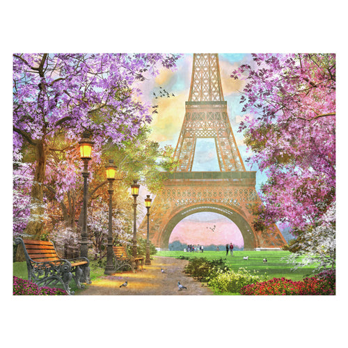 Ravensburger puzzel parijs liefde - 1500 stukjes legpuzzel.
