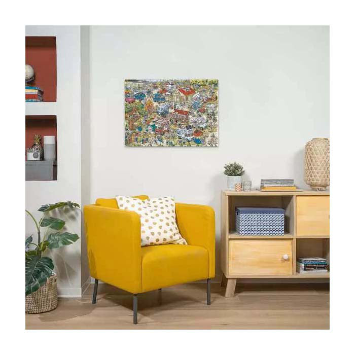 Vakantiepark Ravensburger Legpuzzel 1: de camping, 1000st.