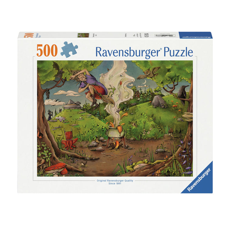 Ravensburger puzzel bij de bosheks - legpuzzel - 500 stukjes
