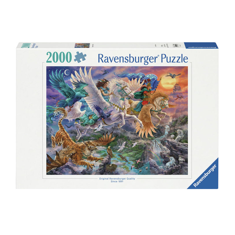 Ravensburger legpuzzel op de pegasus tijdens de lufte, 2000st.