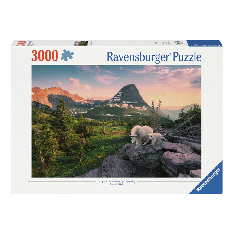 Ravensburger legpuzzel almbock met baby, 3000st.