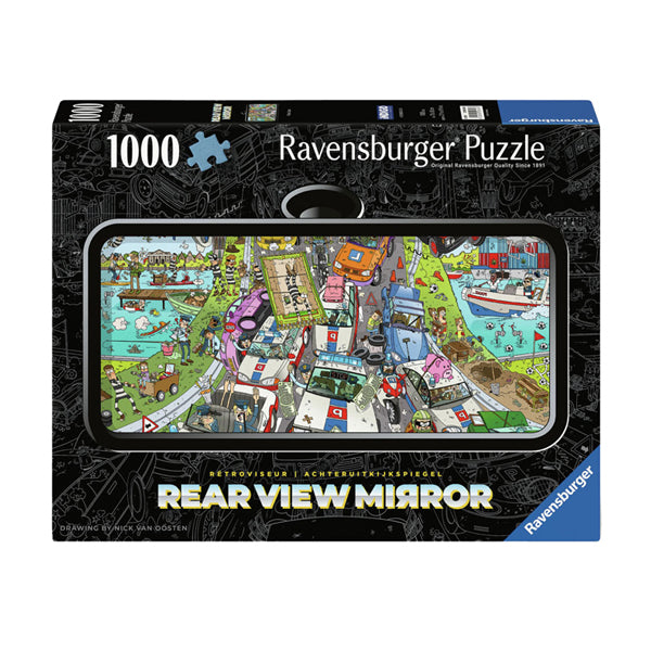 Ravensburger puzzel politie achtervolging - legpuzzel - 1000 stukjes