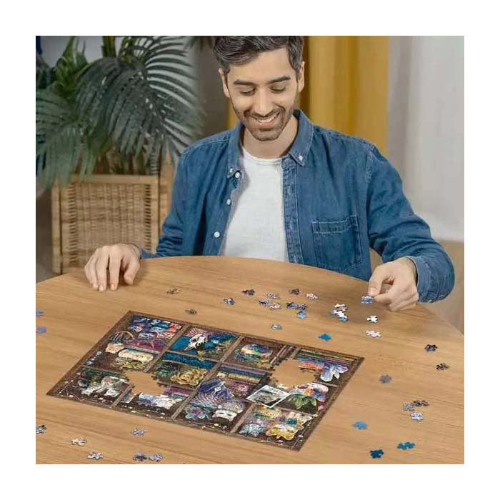 Ravensburger legpuzzel katjes en vetplanten, 500st.