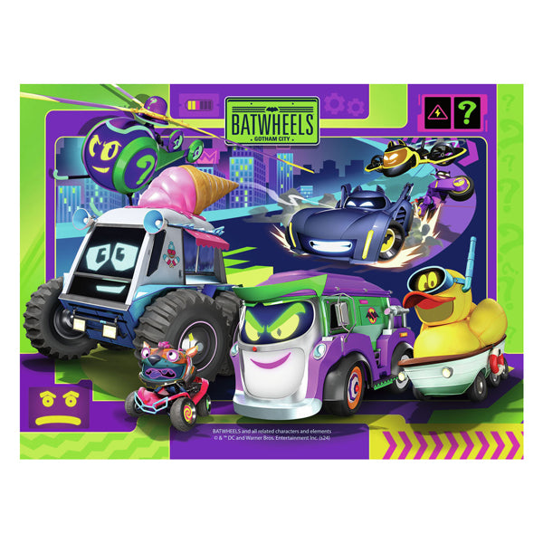 Ravensburger legpuzzel badweels 4in1, 24st.