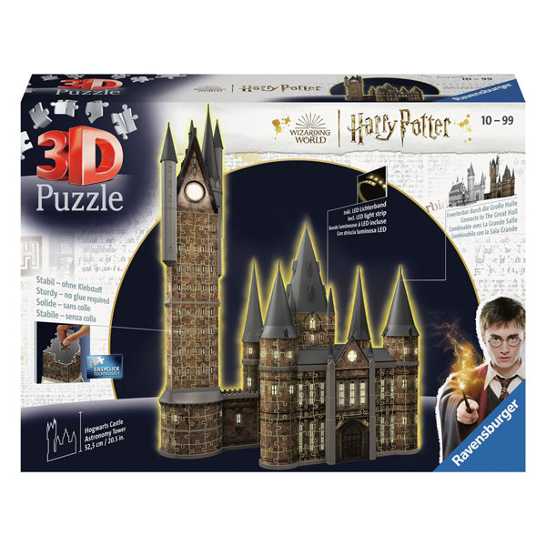 Ravensburger 3d puzzel Zweinstein astronomie toren (nachteditie), 540st.
