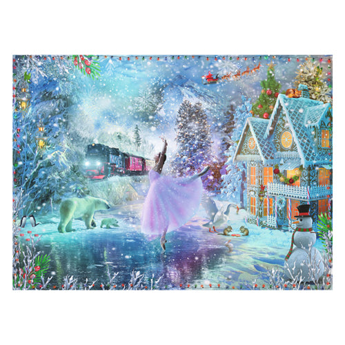 Ravensburger legpuzzel xxl winterwonderland, 300st.