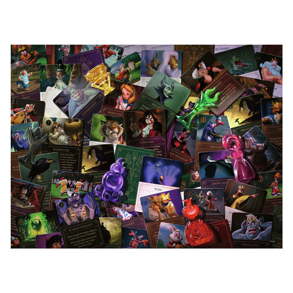 Ravensburger legpuzzel villainous: all villains, 2000st.
