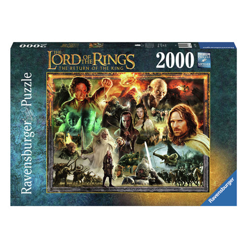 Ravensburger legpuzzel lord of the rings terugkeer van de koning, 2000st.