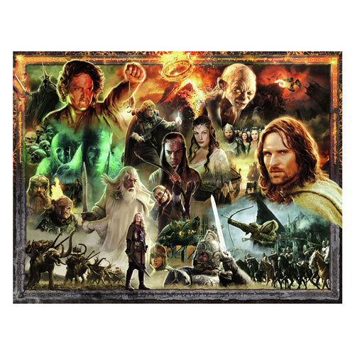 Ravensburger legpuzzel lord of the rings terugkeer van de koning, 2000st.