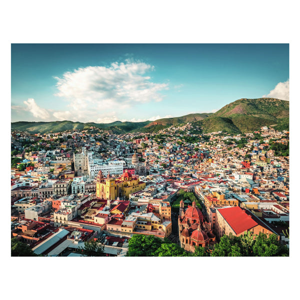 Ravensburger legpuzzel koloniale stad guanajuato in mexico, 2000st.