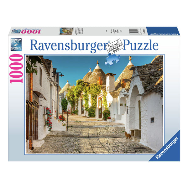 Legpuzzel Italiaanse landschappen Alberobello, 1000st.