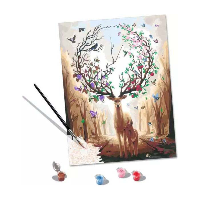 Ravensburger creart schilderen op nummer - prachtige ontmoeting