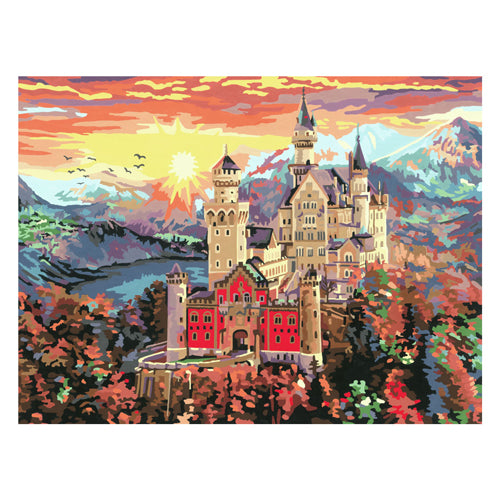 Ravensburger creart schilderen op nummer - sprookjeskasteel
