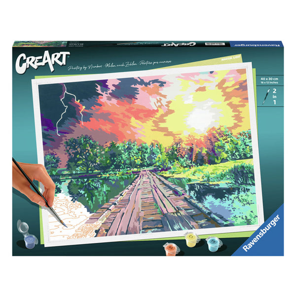 Ravensburger creart schilderen op nummer - magisch licht