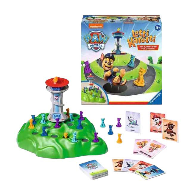 Ravensburger paw patrol bunny hop bordspel