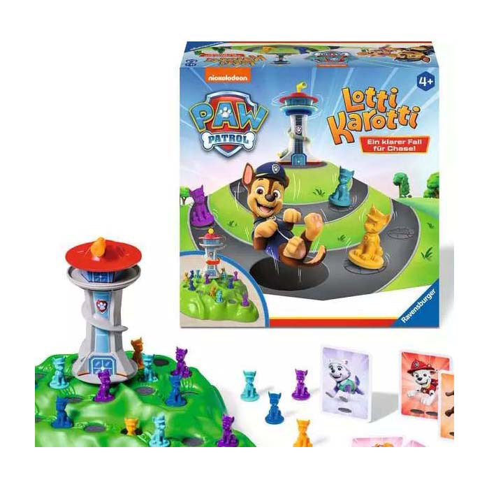 Ravensburger paw patrol bunny hop bordspel
