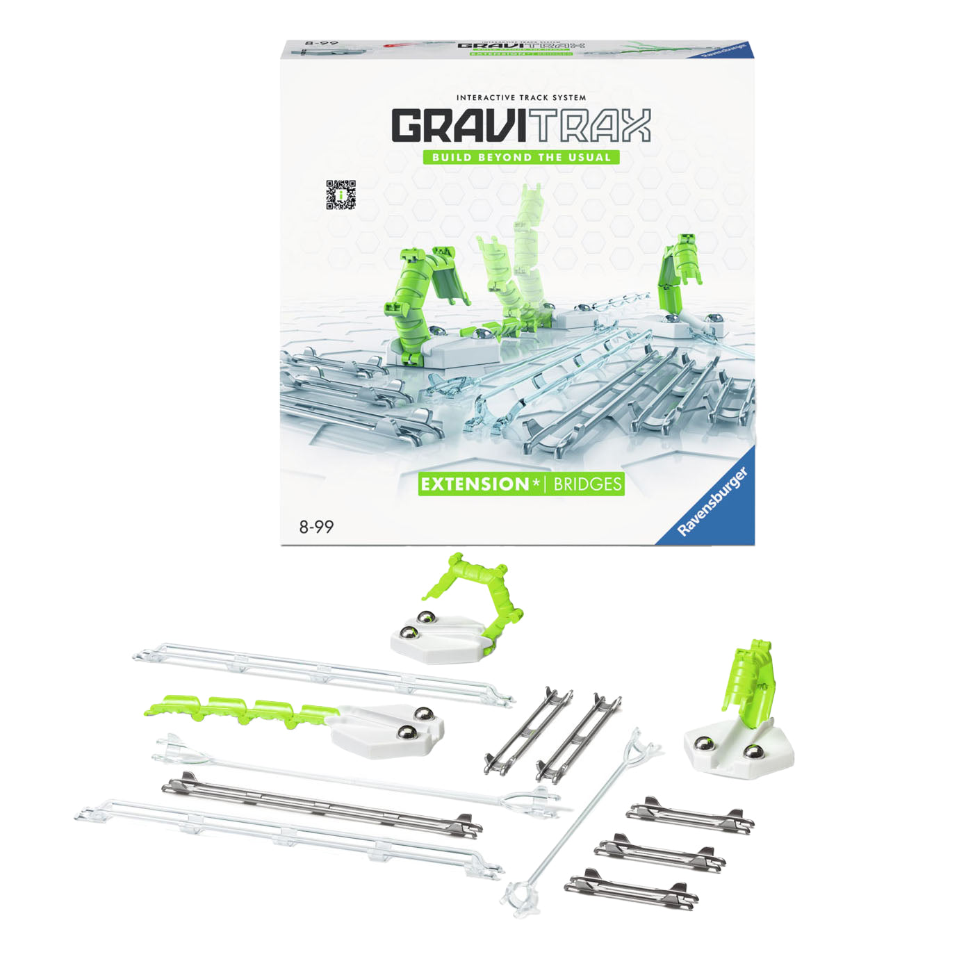 Ravensburger gravitrax knikkerbaan uitbreidingsbruggen