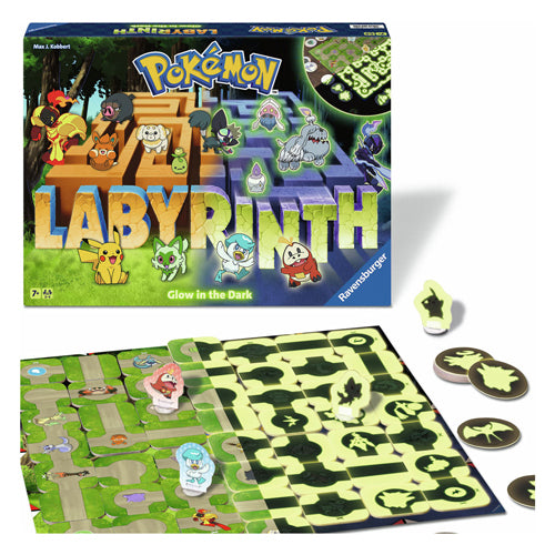 Ravensburger Pokémon labyrint gloeit in het donker