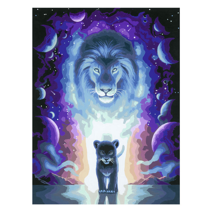 Ravensburger creart schilderen op nummer - leeuw jojoesart