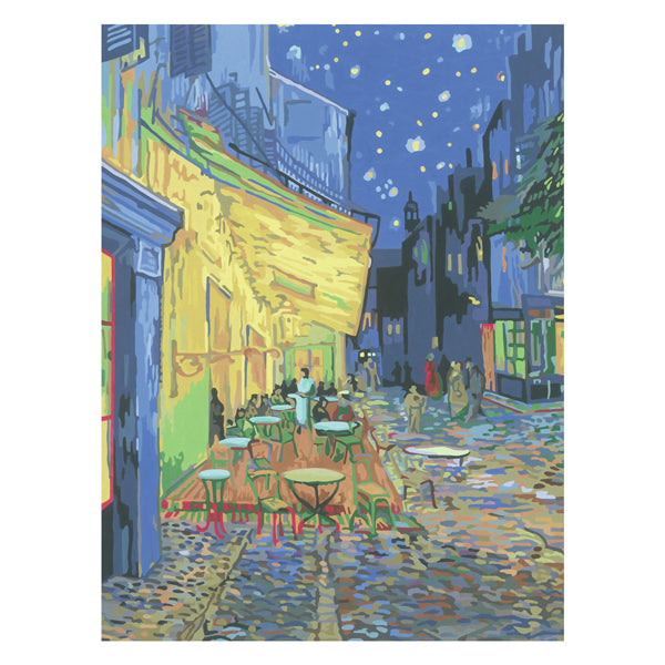 Ravensburger creart schilderen op nummer - café terras van gogh