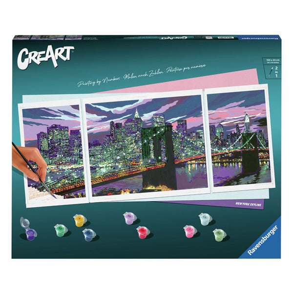 Ravensburger creart schilderen op nummer - skyline van new york