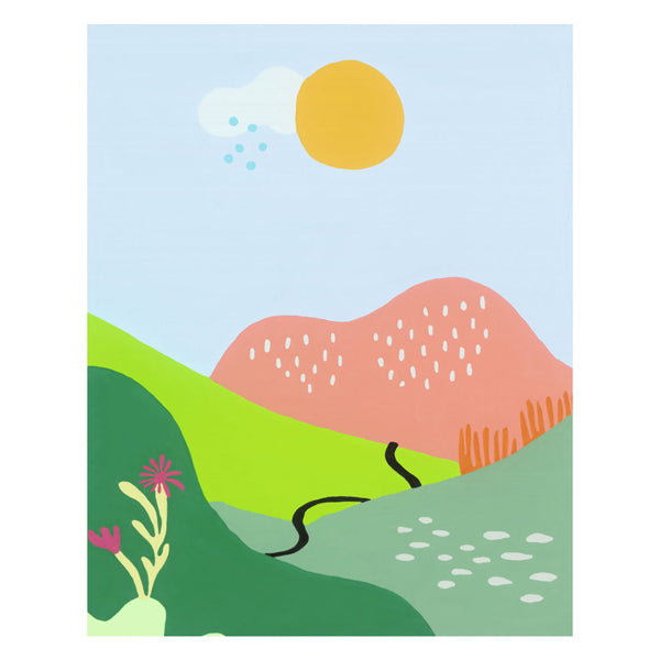 Ravensburger creart schilderen op nummer - in de bergen