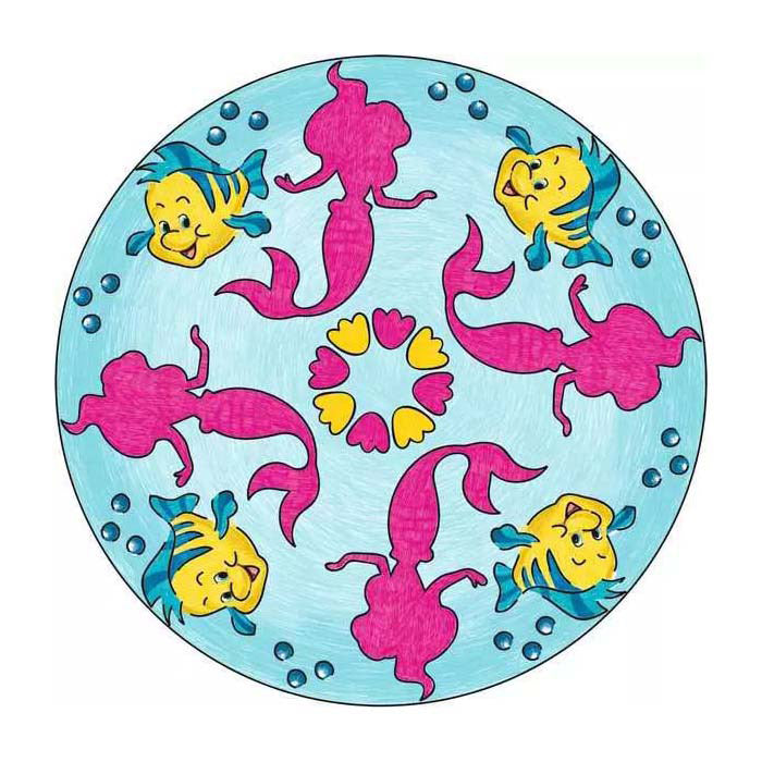 Ravensburger midi mandala-ontwerper disney prinses