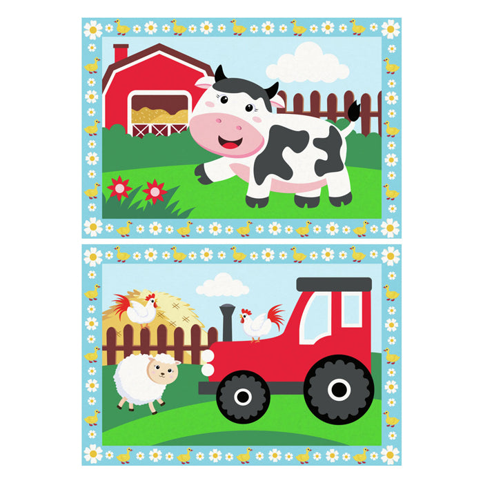 Ravensburger creart schilderen op nummer - tractor met decor