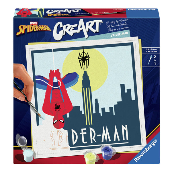 Ravensburger creart schilderen op nummer - marvel spiderman