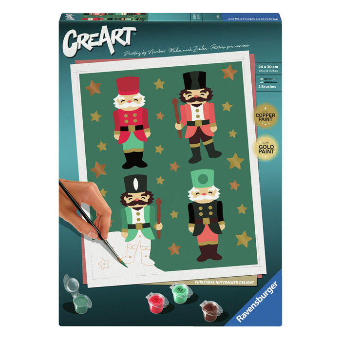 Ravensburger creart schilderen op nummer - kerstafbeelding