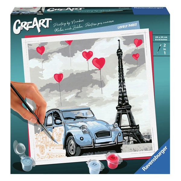 Ravensburger creart schilderen op nummer - Parijs