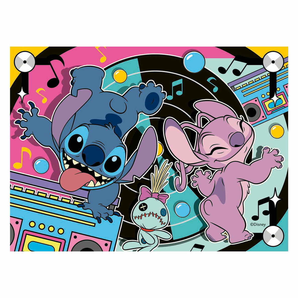 Ravensburger legpuzzel 4in1 steek