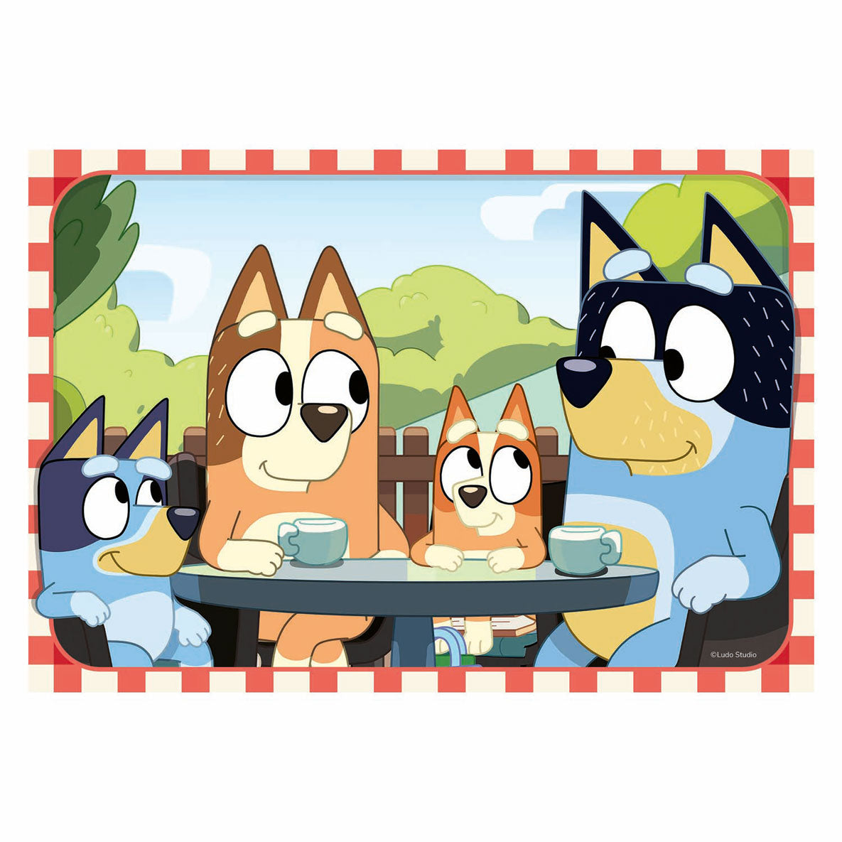 Ravensburger legpuzzel blauw, 2x12st.