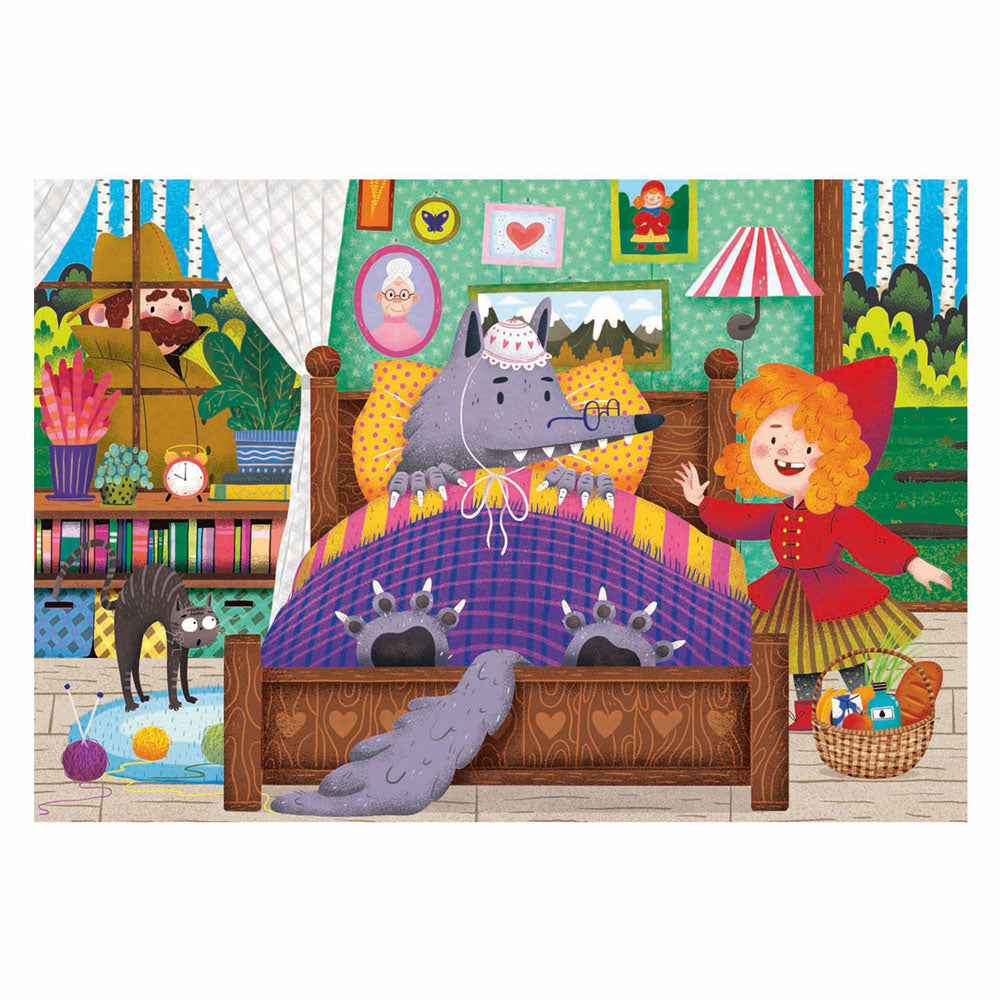 Ravensburger legpuzzel sprookjes, 2x12st.