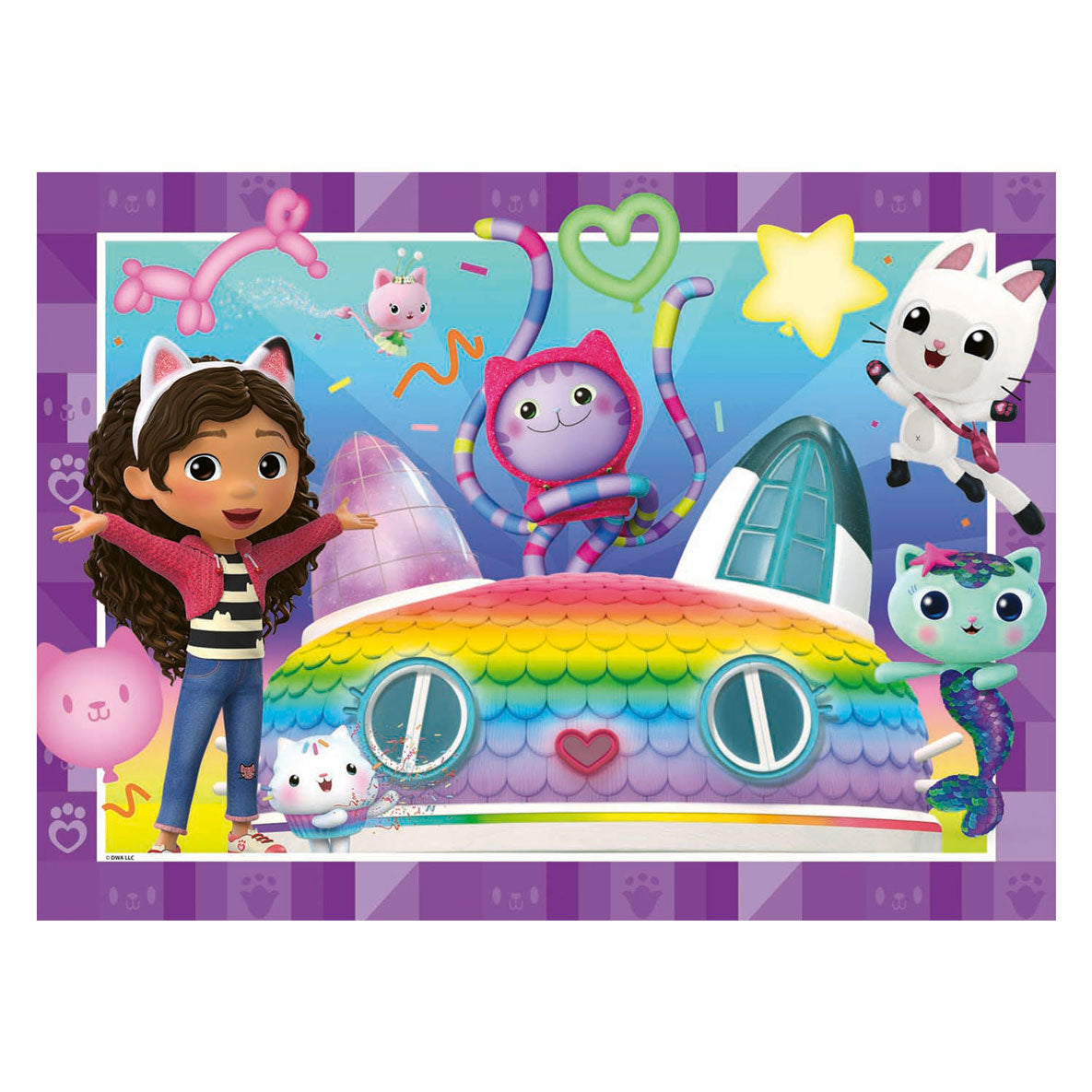 Ravensburger legpuzzel xxl gabby's poppenhuis, 100st.