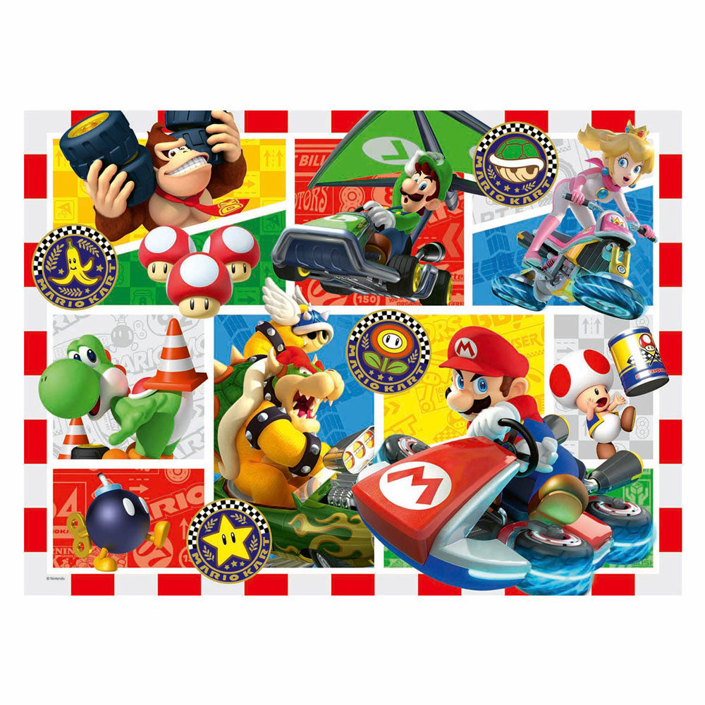Ravensburger legpuzzel xxl mariokart, 150st.