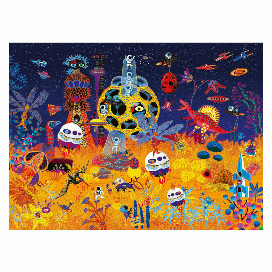 Ravensburger legpuzzel fantastische planeet, 300st.