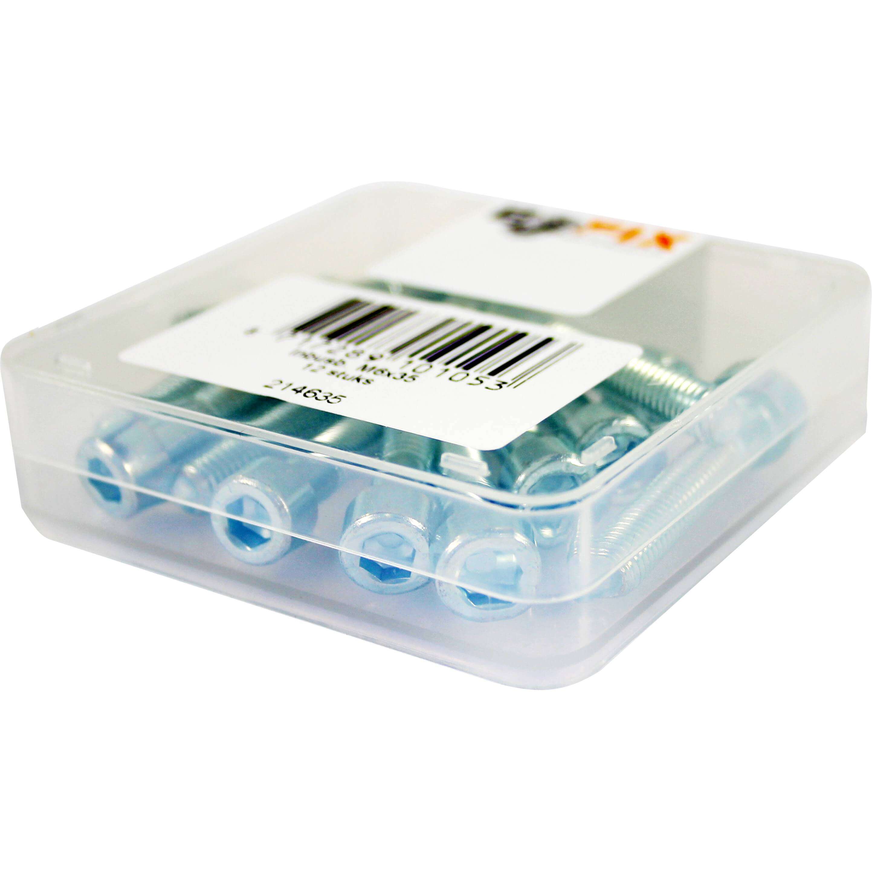 Bofix Allen screw M6x35 galvanized (12 pcs)