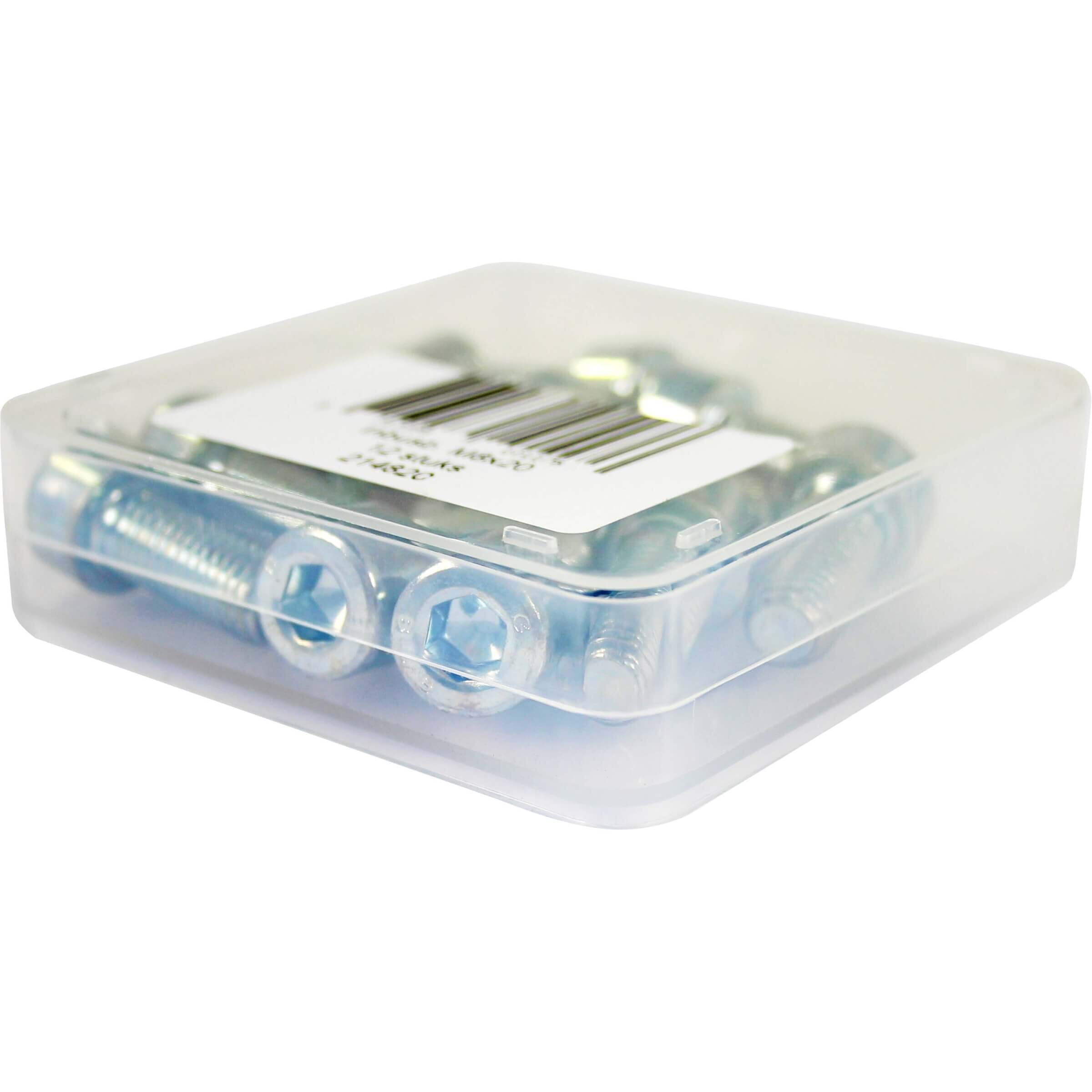 Bofix inbusbout m8x20 roestvrij staal (12st)