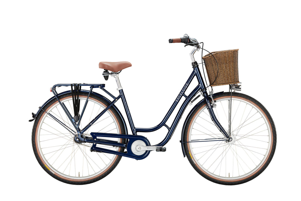 Excelsior stadsfiets swan-retro alu mod. 24 bike exce.swan-retro alu 28 48 tour 3sp dark blue