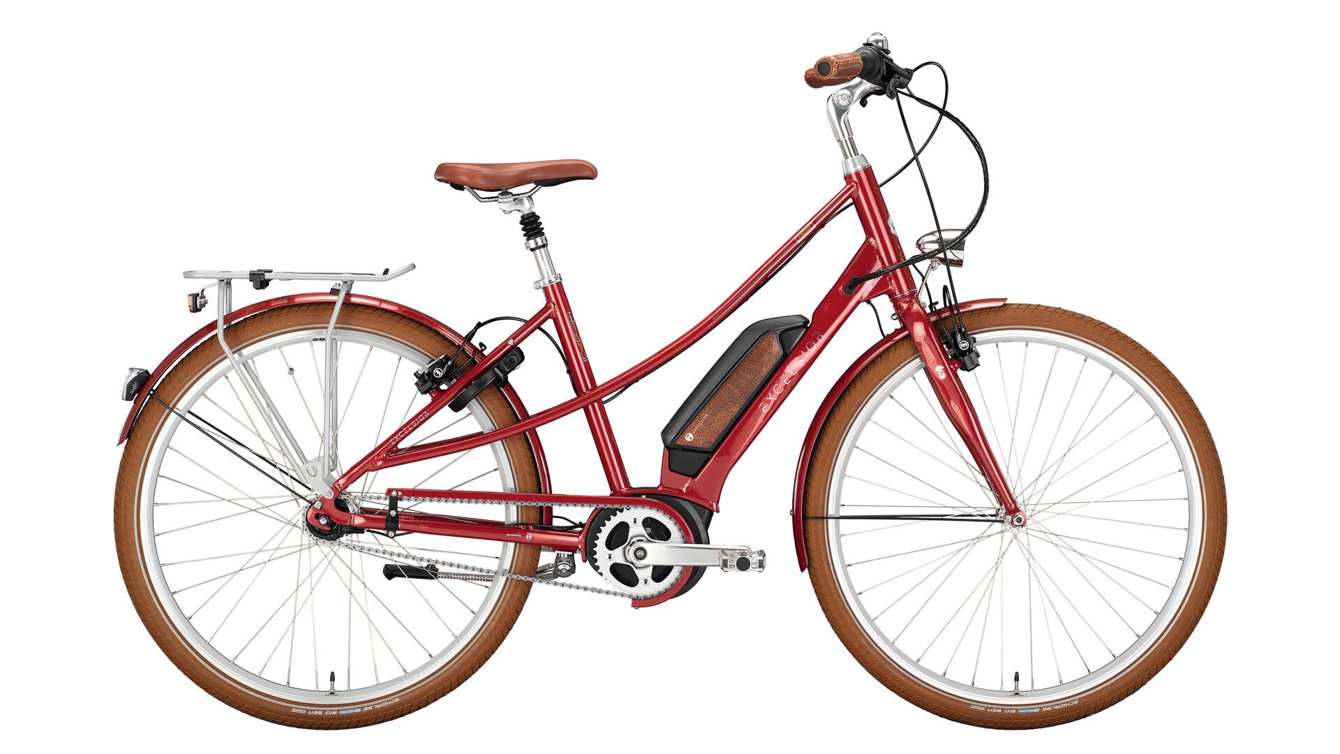 Excelsior elektrische stadsfiets vintage e mod. 22