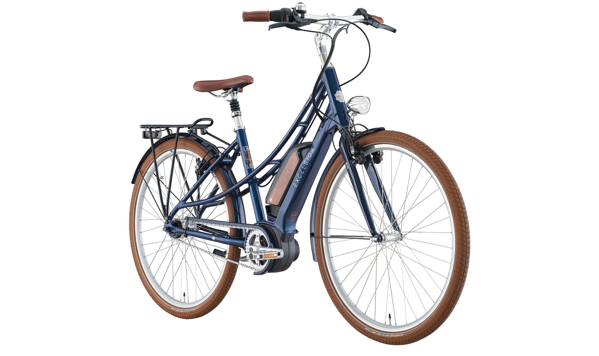 Excelsior elektrische stadsfiets vintage e mod. 22