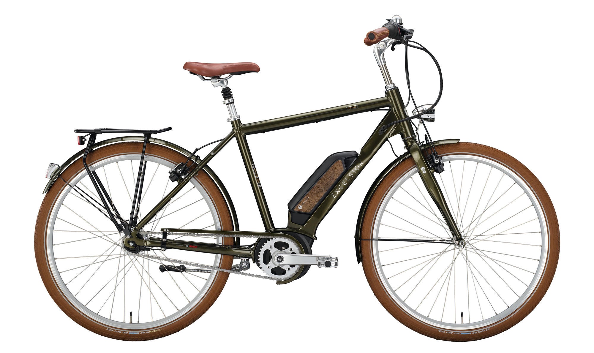 Excelsior elektrische stadsfiets vintage e mod. 22