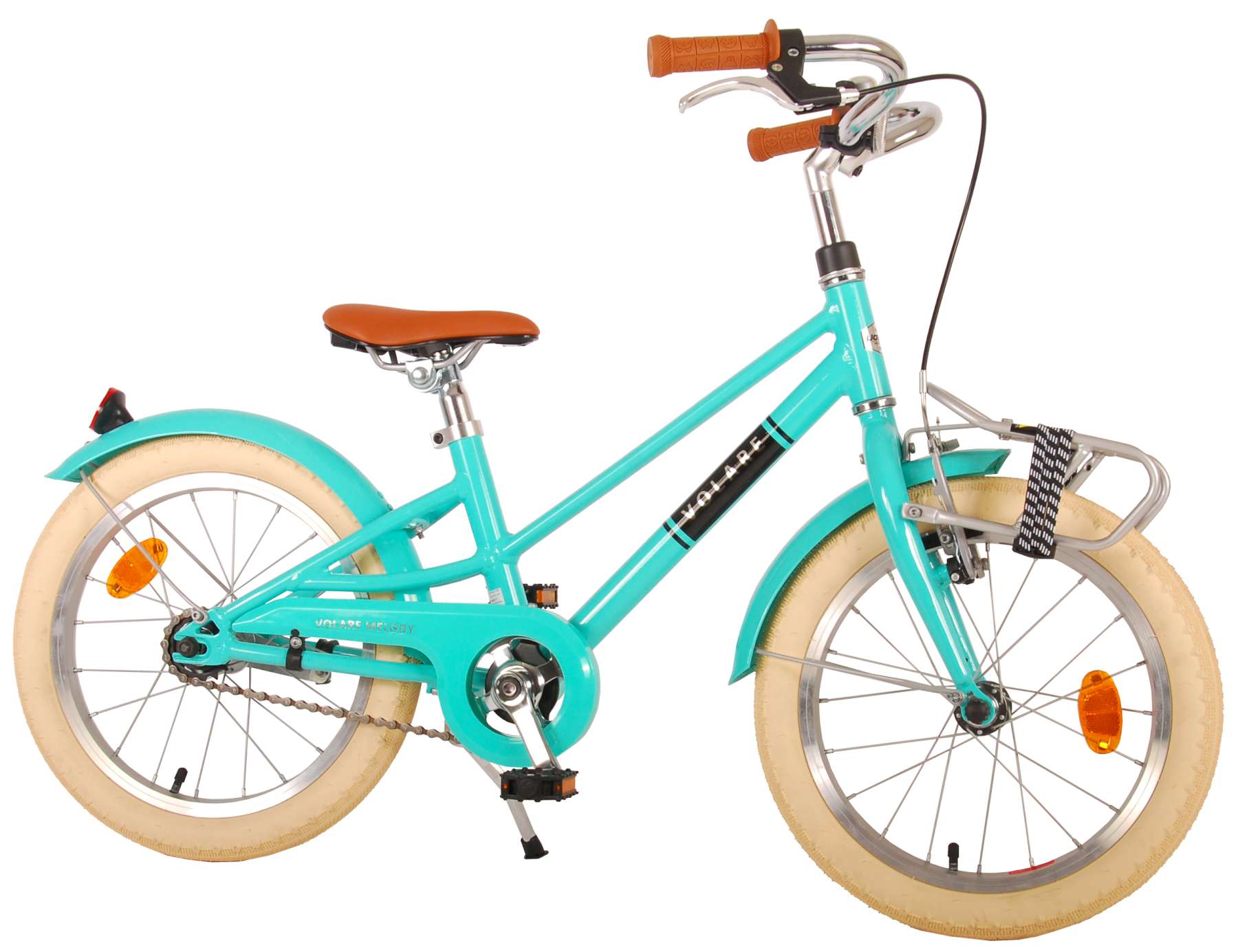 Volare Melody Kinderfiets - Meisjes - 16 inch - Turkoois - Prime Collection