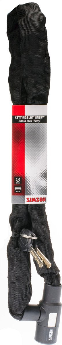 Chaîne antivol Simson ''Entrée'', 6mmx90cm