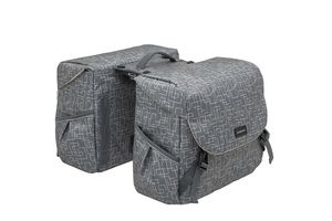 Mondi Joy Dubbele Fietstas - Waterafstotend Polyester - 38L - MIK Adapter - Ivy Walnoot