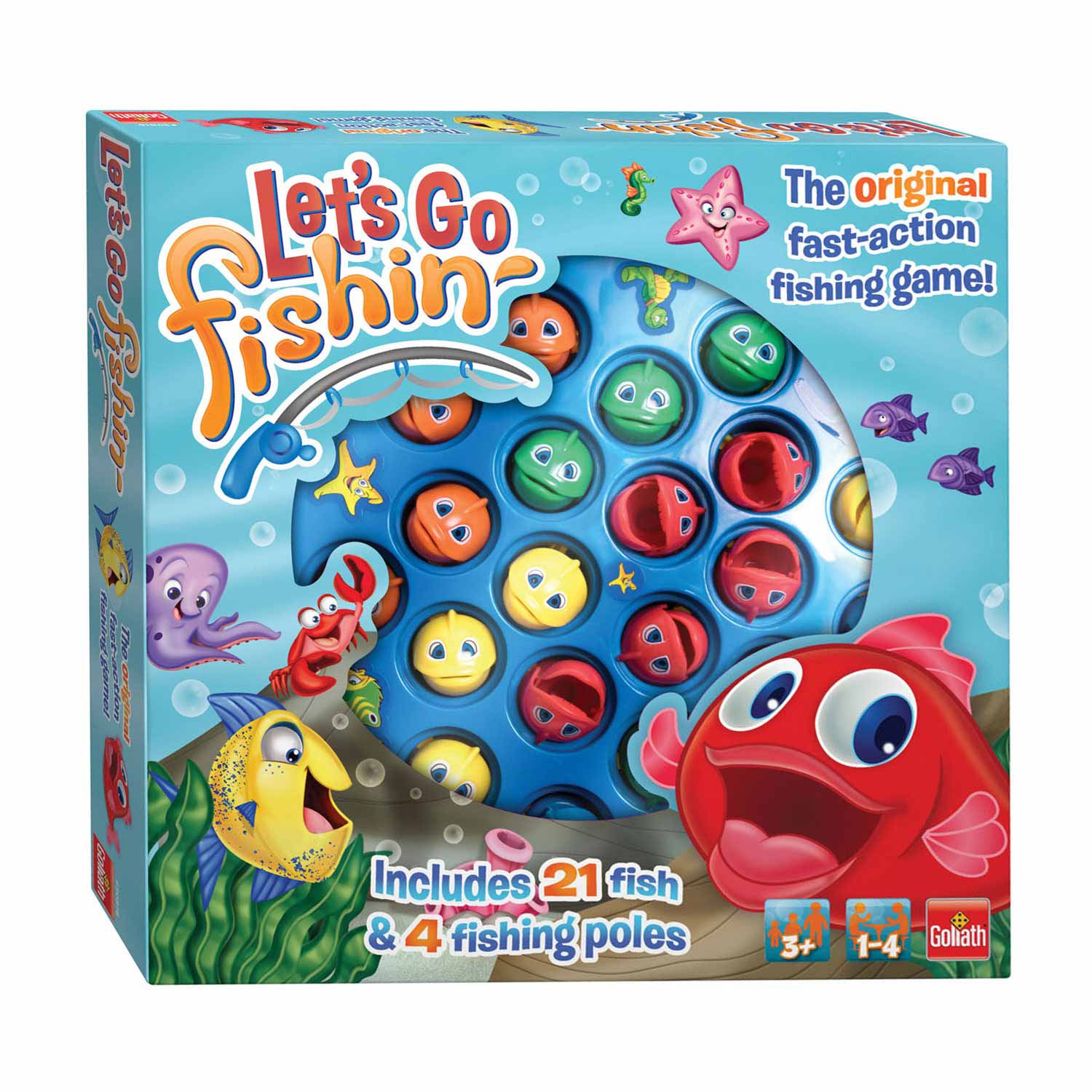 Goliath let's go fishing original visspel